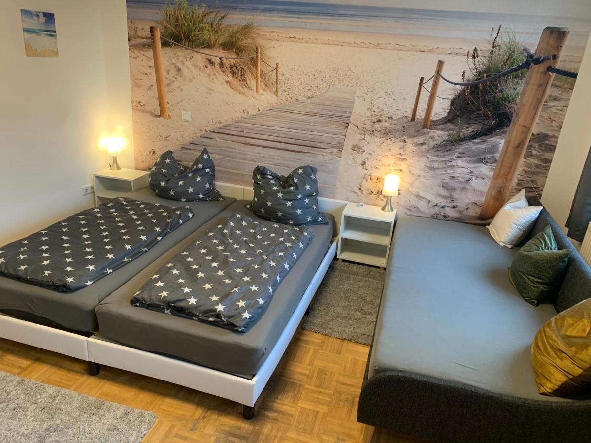 Mainpark Apartment 4 Schlafzimmer Bis Zu 10 Personen Direkt Ueber Aschaffapartment Bei Aschaffenburg Mainaschaff Eksteriør bilde