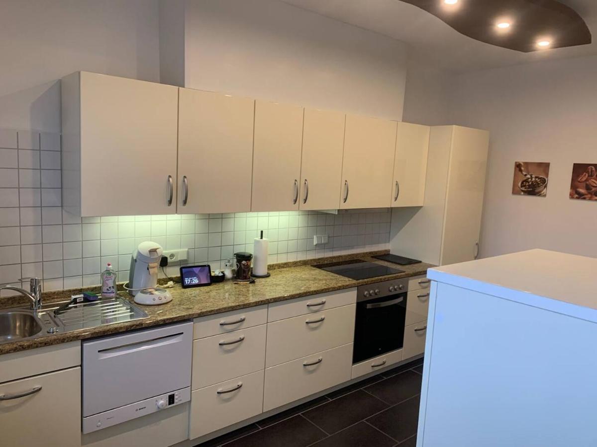 Mainpark Apartment 4 Schlafzimmer Bis Zu 10 Personen Direkt Ueber Aschaffapartment Bei Aschaffenburg Mainaschaff Eksteriør bilde